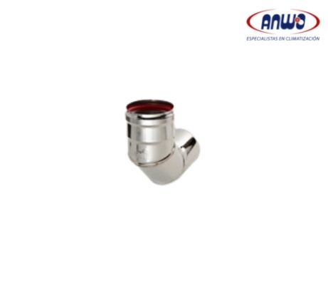 CURVA 90° 80mm INOX PREMIUM
